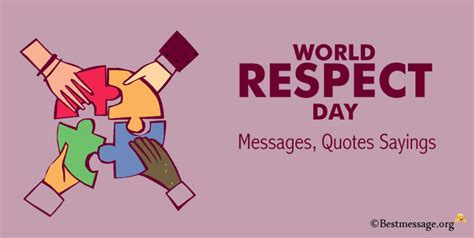 World Respect Day Messages Respect Quotes Ideas