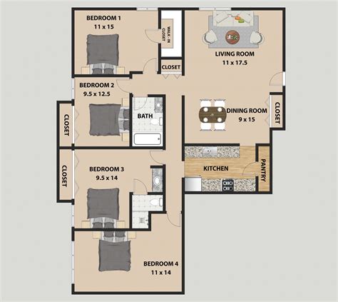 House Layout Template