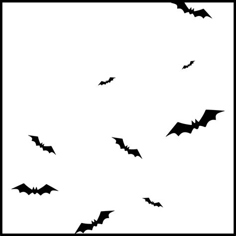 15 Best Halloween Bat Stencil Cutouts Printable Pdf For Free At Printablee