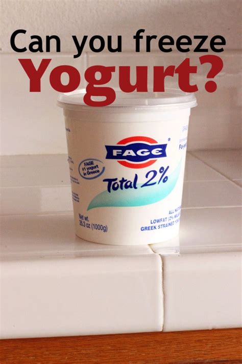 Can You Freeze Yogurt Good Cheap Eats Kitchen Tips Frozen Yogurt