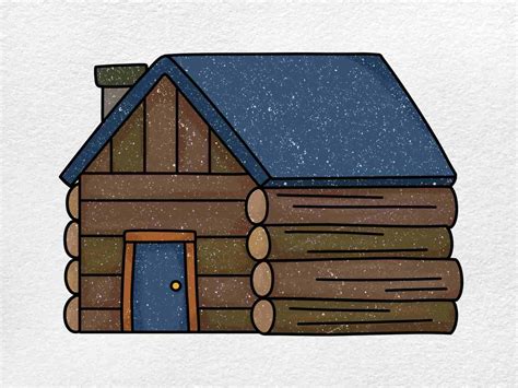 How To Draw Cabins