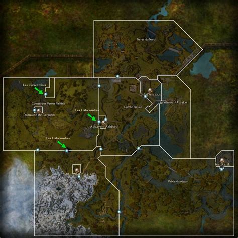 Guild Wars Ascalon Map