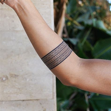 Maori Armband Tattoo Tribal Armband Tattoo Forearm Band Tattoos Arm