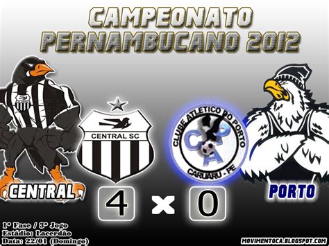 Movimento Coração Alvinegro Central 4x0 Porto Patativa Vence O