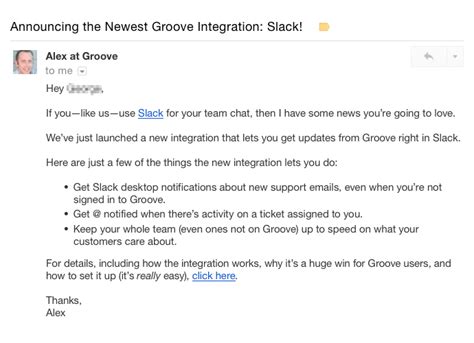 How Our Product Update Emails Get A 68 Response Rate Groove Blog