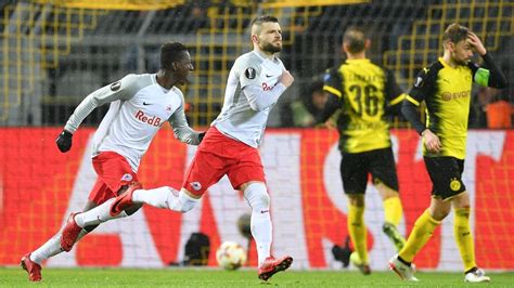 It reached the austrian top flight in 1953, and finished 9th of 14 clubs in its first season there, avoiding relegation by five points. Borussia Dortmund vs. FC Salzburg - Football Match Report - March 8, 2018 - ESPN