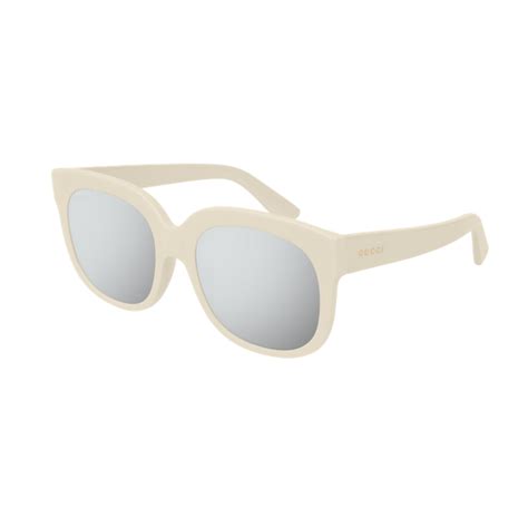 gucci gg0361s 008 white sunglasses woman