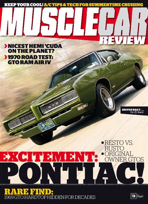 Muscle Car Review Magazine The Guide To Muscle Cars
