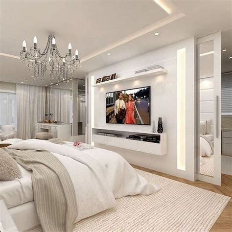 Pin By Tom Mavrou On Bedroom Luxurious Bedrooms Luxury Bedroom Design Bedroom Tv Wall