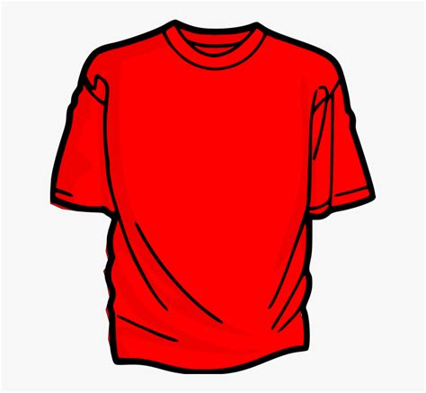 Red Shirt T Shirt Clip Art Free Transparent Clipart Clipartkey