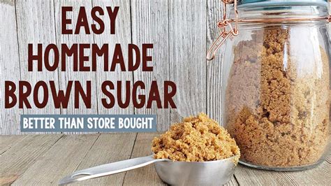 This Is So Stinking Easy Diy Brown Sugar With Baking Season Just