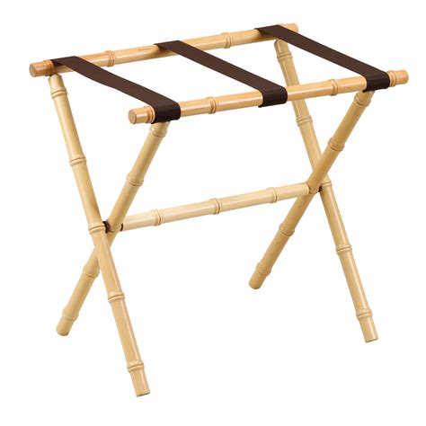 Bamboo Inspired Luggage Racks With Style From Dann Bamboo Inspired