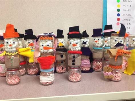 Baby Food Jar Snowmen Xmas Ts School Projects