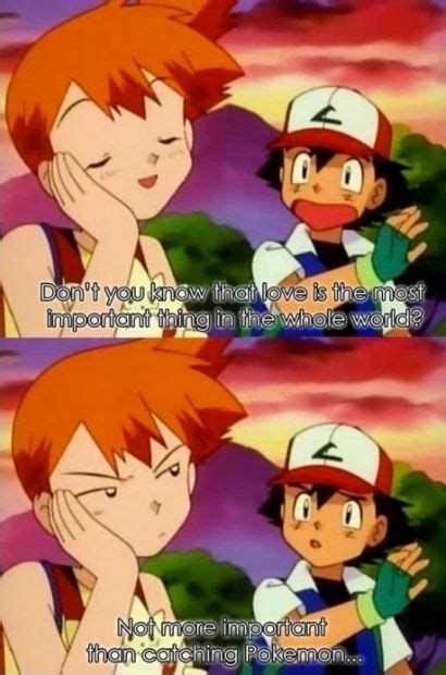 Ash And Misty Pokemon Funny Pokemon Memes Pokemon