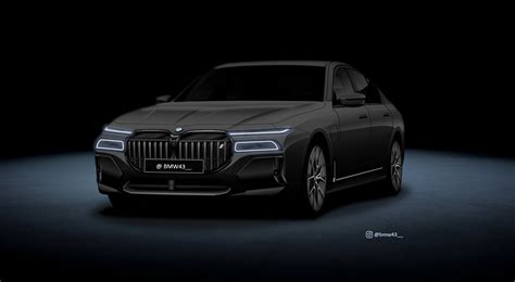 Future Bmw 7 Series G70 Gets Rendered In A Unique Way