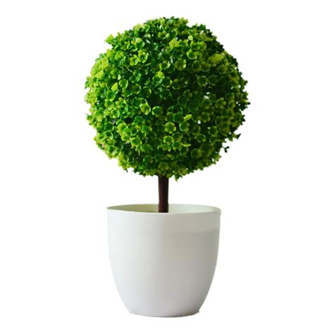 Artificial Plants Ball Bonsai Can Washes Decorative Green Plants For