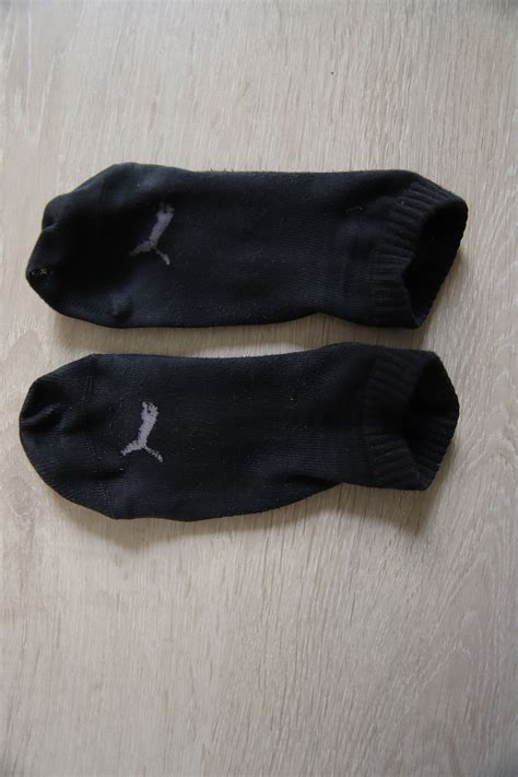 Worn Sports Socks Puma Etsy