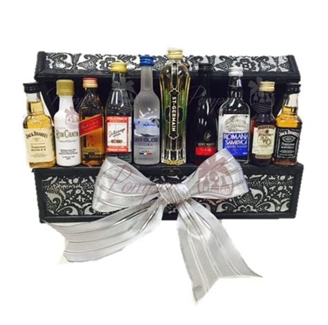 Using these eight tips, find out how to successfully promote them duty free. The Executive Mini Bar Gift Basket by Pompei Baskets
