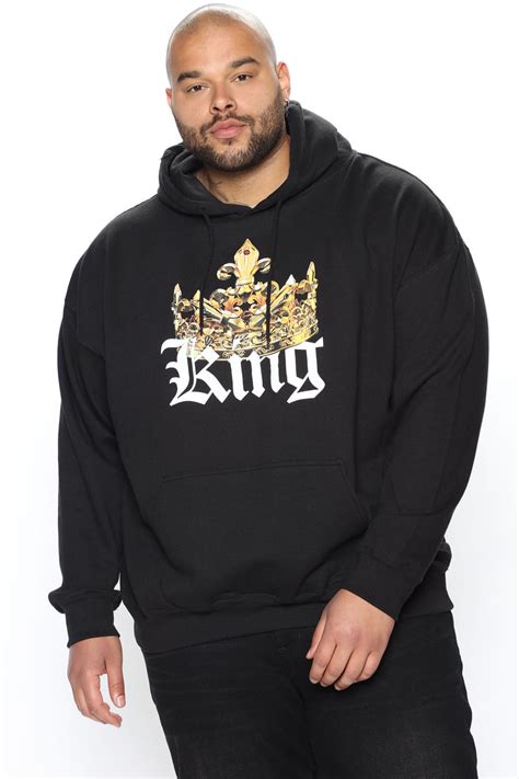 King Hoodie Black Fashion Nova Mens Graphic Tees Fashion Nova