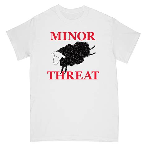 Minor Threat Black Sheep T Shirt