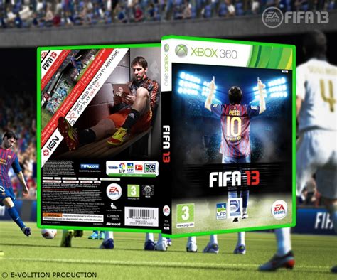 Fifa 13 Xbox 360 Box Art Cover By E Volition