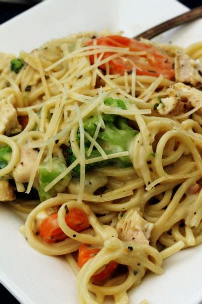 In a large bowl, combine the zucchini, mushrooms, tomatoes, onion and. Easy Chicken Pasta Primavera - My Recipe Treasures