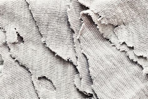 Torn Fabric Photograph By Tom Gowanlock Fine Art America