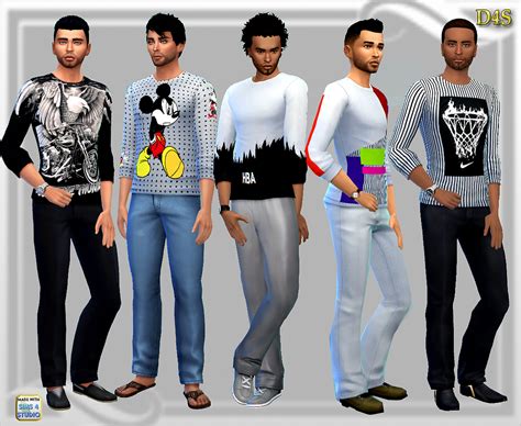 My Sims 4 Blog Clothing For Males And Females By Dreaming4sims
