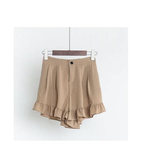 Korean New High Elastic Waist Cute Soft Sister Shorts For Women Summer Japanese Slim Casual