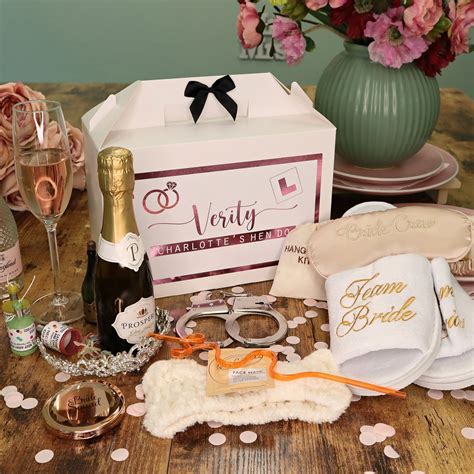 Personalised Hen Party T Box Bridal Party T Etsy