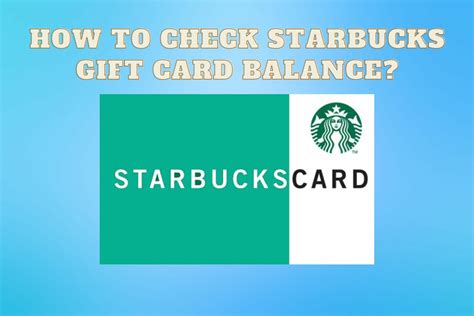 How To Check Starbucks T Card Balance Starbucks Partner Hours