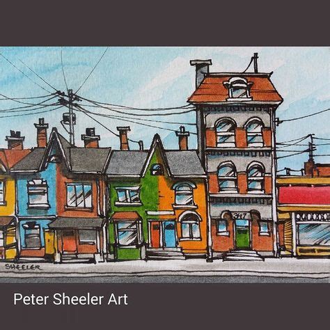 20 Best Line And Wash Images Peter Sheeler Watercolor Art