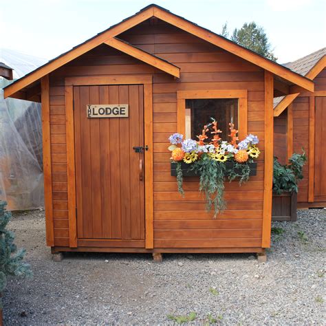Westviewmanufacturing The Lodge 10 Ft W X 12 Ft D Wooden Portable