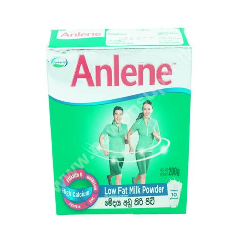 Anlene 200g High Calcium Low Fat Milk Powder Strong Bones For Adults