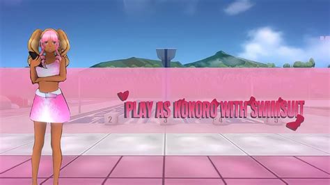 Play As Kokoro Swimsuit Dl Yandere Simulator Youtube