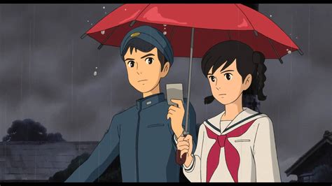From Up On Poppy Hill Boy And Girl Under An Umbrella