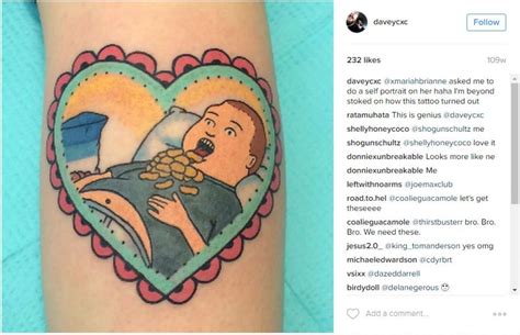 Texas Set King Of The Hill Continues Its Reign In Tattoos Shared On