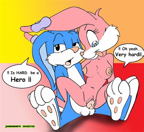 Rule 34 Anthro Babs Bunny Buster Bunny Female Fur Furry Furry Only