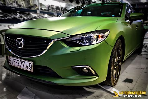 Mazda 6 Full Wrap Matte Military Green