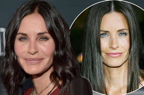 Courteney Cox Shows Off Fresh Faced New Look But Insists She Hasn T