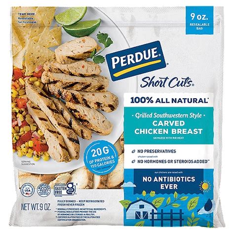 Perdue Short Cuts Carved Southwestern Style Chicken Breast