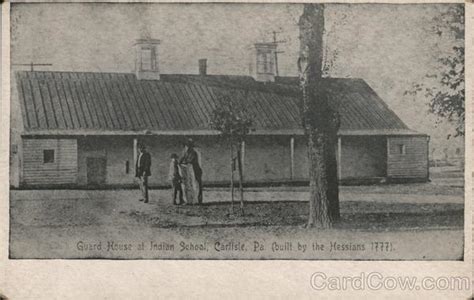 Guard House At Indian School Carlisle Pa Postcard