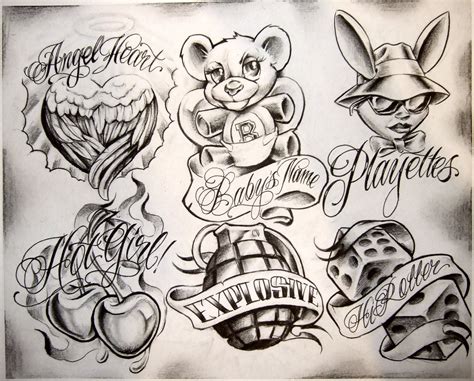 Gangster Tattoo Drawings For Men Best Tattoo Ideas
