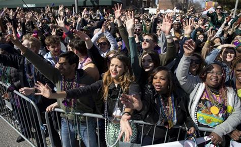 St Louis Mardi Gras Celebration Draws Massive Crowd To Downtown