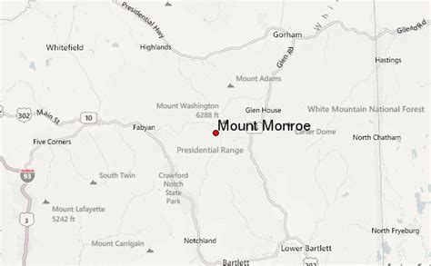 Mount Monroe Mountain Information