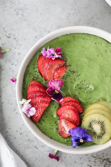 Healing Green Smoothie Bowls Spices In My Dna Recipe Green