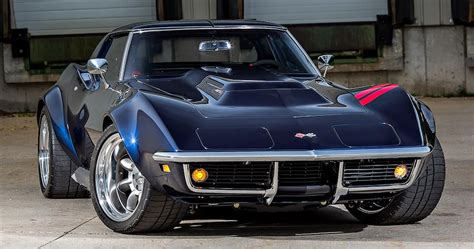 This Ls7 V8 Swapped 1969 Chevrolet Corvette Restomod Is A 500 Hp