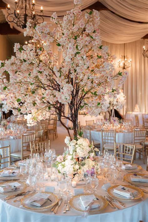 Cherry Blossom Tree Decor Wedding