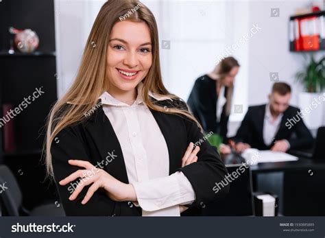 Female Boss Manager Executive Posing Modern Stock Photo Edit Now