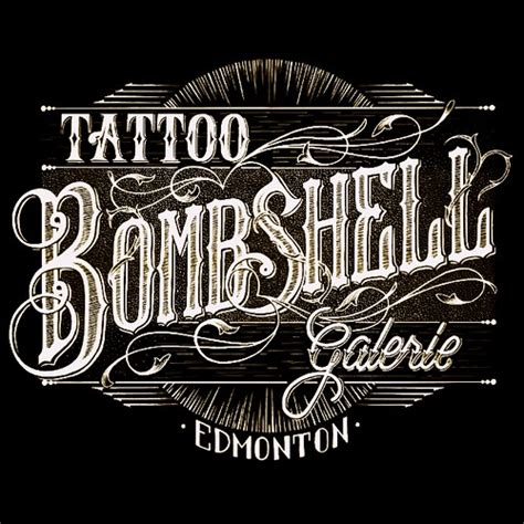 Bombshell Tattoo New Studio Logo By The Amazing Stephan A Flickr